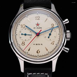 Horloges Chronograaf herenhorloges 38 mm Seagull 1963 Lichtgevend handmatig opwindbaar mechanisch ST1901 uurwerkhorloge Piloten Montre Homme 2023