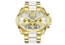 Polshorloges Classic Men039S Kijk Geneva Reloj Hombre Fashion Quartz Gold Zegarek Meski Multidial Clocks Luminous Montre Homm4072380