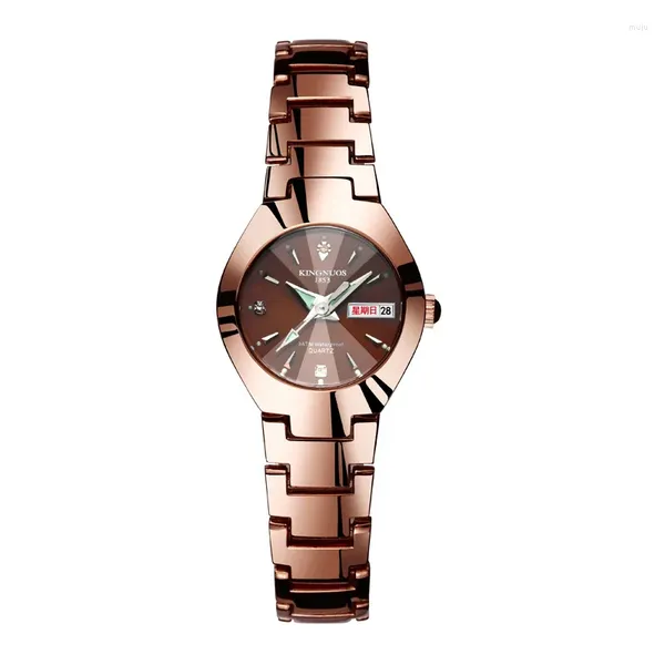 Relojes de pulsera Reloj de pulsera transparente Hombres Mujeres Reloj de moda Malla Correa de acero Relojes para hombre Relojes de cuarzo de negocios