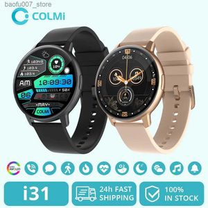 Montre-bracelets Colmi i31 Écran AMOLED intelligent de 1,43 pouce en mode sport pendant 7 jours la durée de vie de la batterie toujours affichée en ligne des hommes intelligents en ligne