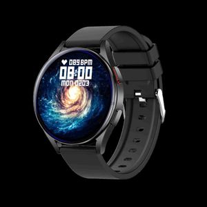 Horloges Compatibel met Android 4.4 en IOS 9.0 Bovenstaande versie Man's Sport Smart Legering Metalen kast Rubberen band Meerdere talen 0703