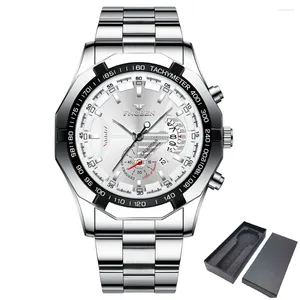 Horloges Cool quartz horloge voor heren Herenhorloges Waterdicht Herenklok Roestvrij staal Relogios Masculinos De Luxo Origineel