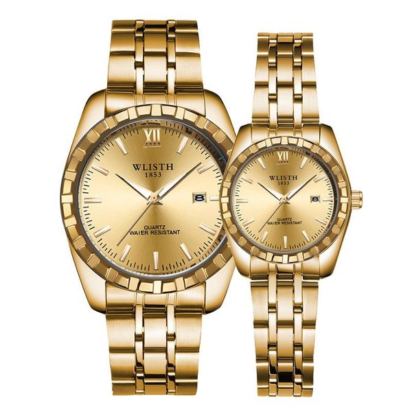 Montres-bracelets Couple Quartz Horloge Sport Hommes Montre Top Femmes Célèbres Robe Montres De Mode Mâle Femelle Poignet Para HombreWristwatches Wristwatc