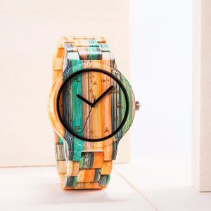 Polshorloges paar kijken handgemaakt houten wooden voor mannen dames mode kwarts polswatch valentijnsdag cadeau aanpassen logowristwatches