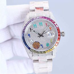 Horloges Diamond Watch Heren Mechanisch Horloge 41mm Stainls Stalen Band Beweging Saffier Waterdicht Dign WatchCHGI332B