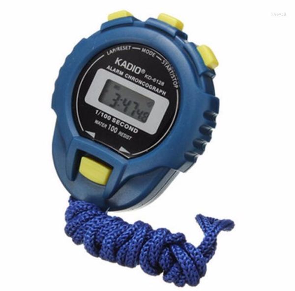 Montres-bracelets électroniques numériques minuterie de poche alarme compteur chronomètre multifonctionnel portable sports de plein air course chronographe d'entraînement
