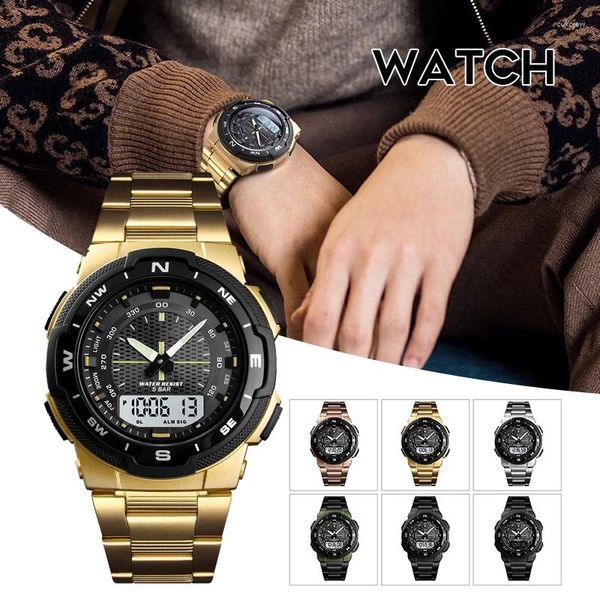 Relojes de pulsera Reloj digital electrónico Multifuncional Moda Casual Muñeca para hombres Niños H9