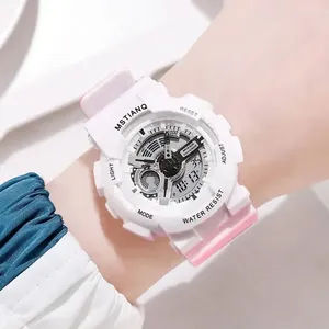 Horloges Elektronisch horloge Ins Hoge waarde Junior School mannelijke en vrouwelijke studentenparen Koreaanse versie van wekkersport