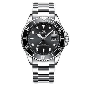 Wristwatches Enlarge Calendar Fashion Mens Watches Top Brand Luxury Quartz Men Classic Style Luminous Waterproof Business WristWatch 220912