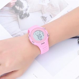 Polshorloges est boutique eenvoud stijl solide kleur 30m waterdichte elektronische horloge dames casual mode horloges voor vrouwen en girlswris