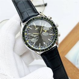 Relojes de pulsera Excelente marca original Relojes para hombre Lujo Fecha automática Correa de acero Cuarzo Relojes impermeables diarios