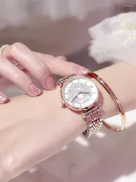 Relojes de pulsera Exploding Star AmaWatch Mani Lady Reloj de cuarzo Regalo del día de San Valentín Caja de confesiones de cumpleaños