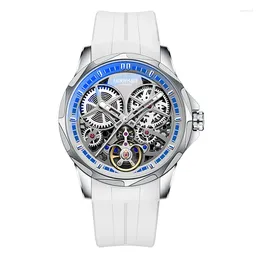 Montres-bracelets Fairwhale Luxe Tourbillon Montre Mode Étanche Mâle Horloge Lumineuse Automatique Mécanique Hommes Reloj Hombre