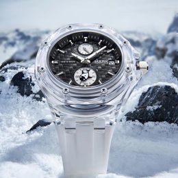 Horloges FAIRWHALE Heren quartzhorloges Sport waterdicht horloge Mode Klassiek Heren Relogio Masculino