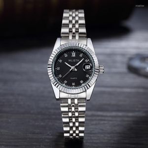 Montre-bracelets mode 2023 Wlisth Quartz Watch Femmes Top Famous Ladies Calendrier commercial Calendrier commercial Relogio 261X