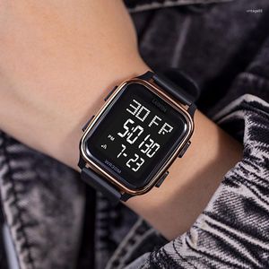 Polshorloges modemerk student tieners sport elektronisch horloge trendy college mannen en vrouwen lumineuze klok originele digitale polshorloge