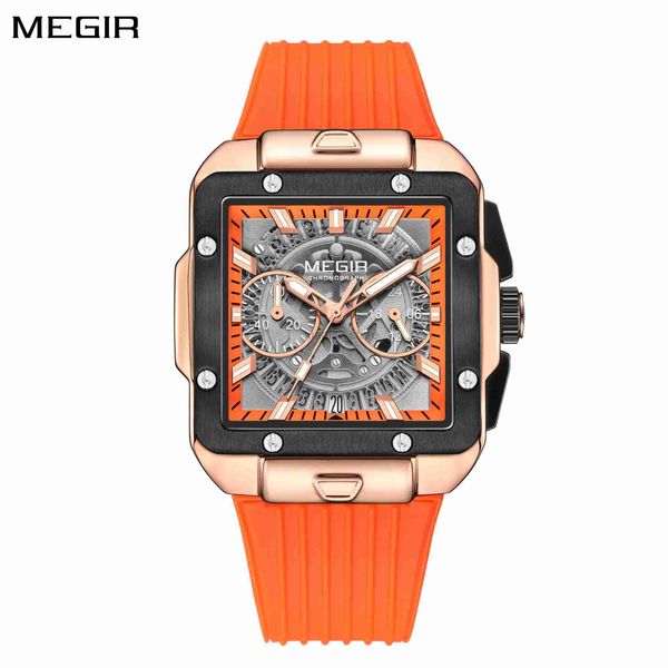 Relojes de pulsera Moda para hombre Relojes militares de cuarzo de lujo Esfera grande Cronógrafo Calendario luminoso Relojes de pulsera deportivos Relogio masculino 240319