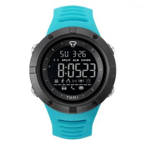 Polshorloges mode buiten sport horloge mannen multifunctionele horloges wekker chrono 5bar waterdichte digitale reloj hombrewerISTWATCHES