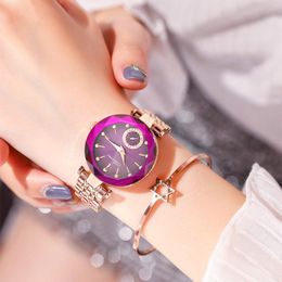Polshorloges mode polygon horloges voor dames kwarts waterdichte dames kijken geschenken