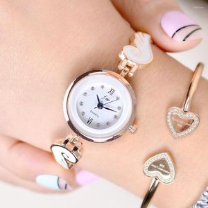 Montres-bracelets mode haut marque Jw montre à Quartz femmes luxe or Rose cristal Bracelet montres-bracelets pour femme cadeau horloge Laides