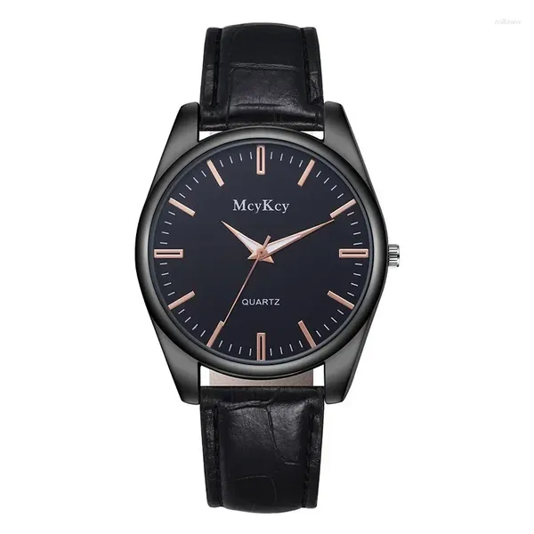 Relojes de pulsera Tendencia de moda Versión coreana Casual Temperamento simple Reloj Estudiante para hombres