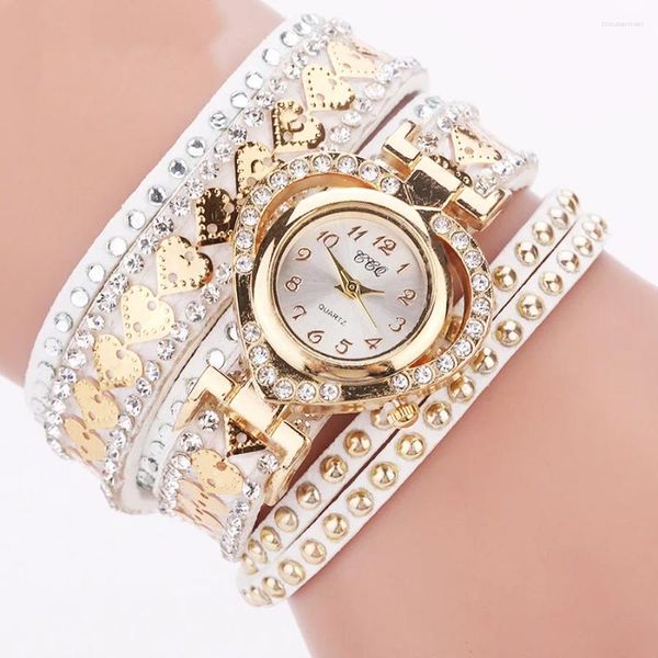 Relojes de pulsera relojes de moda con brazaletes