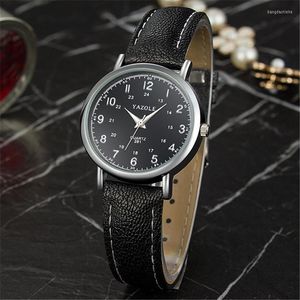 Polshorloges mode waterdichte spiegel luxe horloge mannen trend eenvoudige retro zakelijke koppels kwarts heren en dameshorloges