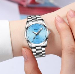 Montres-Bracelets Mode Femmes Montre Classique En Acier Inoxydable Analogique Quartz Montre-Bracelet Bracelet Top Bande De Luxe Montres Dropship