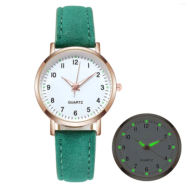 Montre-bracelets Fashion Femmes Watch Tiver Belt Star Sky Dial Callow