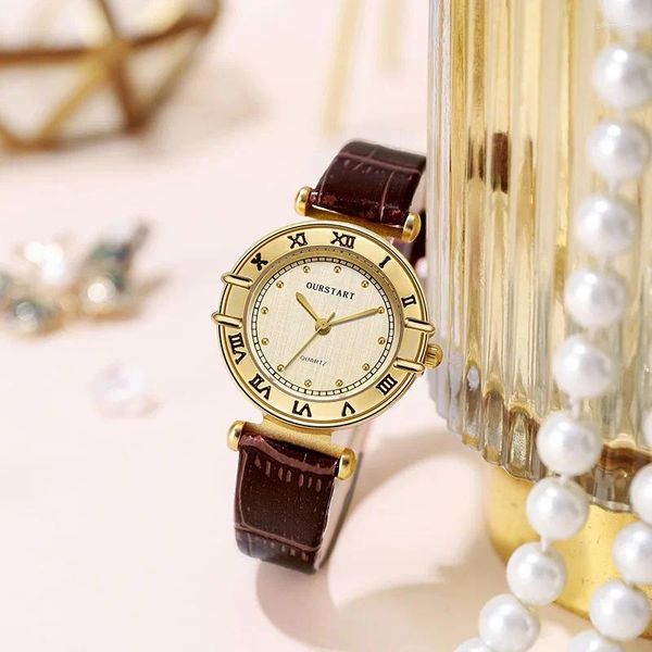 Montre-bracelets Fashion Femmes Regardez en cuir STRAP LUXURES LURMES LUXEM