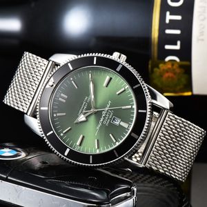 Muñecos de pulsera para 2022 Nuevos relojes para hombres Tres ES Reloj Top Marca con función de calendario Cinturón de acero Fashion Brei Tipo