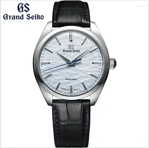 Horloges GrandSeiko GS Formeel quartz horloge Seagull ST1612 Beweging Heren 5Bar Waterdicht Casual Mode Heren Luxe horloge.