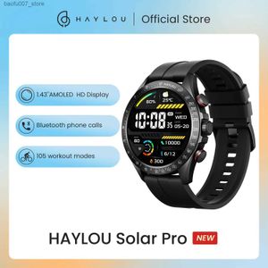 Polshorloges Haylou Smart 1.43 AMOLED Display Bluetooth Telefoongesprek en spraakassistent Multi -level hardheid