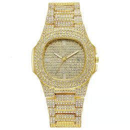 Montres-bracelets de haute qualité de luxe mode haut de gamme Sky Star plein diamant ceinture en acier dame montre à quartz étudiant fille affaires sport horloge rétro 230825