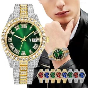 Polshorloges hoogwaardige luxe mode high-end mantianxing diamant stalen riem herenkwarts horloge boy business sport klok retro retro