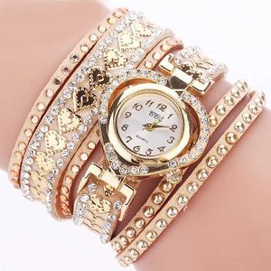 Mujeres de pulsera Bracelets de mujer de alta calidad es Luxury Luxury Leather Quartz Muñecas para muñecas Relojes Damas Damas ES Regalo Zegarek D240430