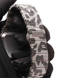 Montres-bracelets hip hop montre en diamant coupe ronde toutes les tailles personnaliser montre en diamant fait main naturel pour mens diamant watch30MH