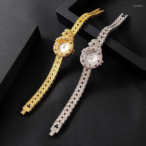 Montre-bracelets Jankelly Qualtiy Zircon Elements Leaf Bracelet en cristal autrichien pour le mariage Bijoux de mode de la fête de mariage fait avec en gros