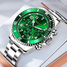 Relojes de pulsera JSDUN Reloj de marca de lujo para hombres Moda Casual Relojes de cuarzo inteligentes Acero inoxidable Reloj masculino impermeable Relogios Masculino 230905