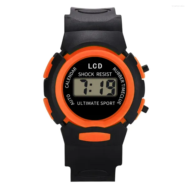 Relojes de pulsera Relojes para niños para niñas Reloj para niños LED Deporte Flash Digital Reloj impermeable Niños Multifunción Electrónico