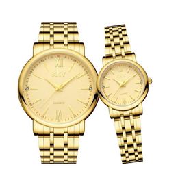 Relojes de pulsera KKY Marca Pareja Reloj de oro 2021 Relojes para hombres Cuarzo de lujo Mujeres Impermeables Damas Moda Casual Amante Clock249S