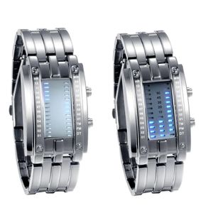 Horloges Lancardo Luxe binair systeem LED-display Horloges voor mannen en vrouwen Polshorloge Klokuren Paarhorloge relogio masculino 231213