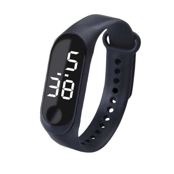 Montre-bracelets LED Digital Watch Men Women Fashion Fashion Fashion Sport Girls Bracelet Garçons Regardez le bracelet en silicone électronique pour les enfants enfants 240423