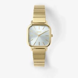 Horloges Limited edition Bredan horloge voor dames vierkante nis luxe quartz stalen band modieus eenvoudig en 231115