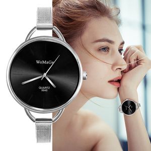 Polshorloges lolia vrouwen kijken naar Montre femme minimalistische mode luxe horloge pols dames dames klokrelogio feminino 186o