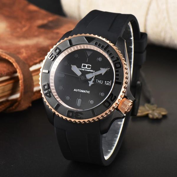 Montre-bracelets Luxury 41mm Skx007 Mablack Case Mod authentique NH36 Mouvement automatique 316L SS STRAP S - Logo Custom DIY Imageproof Watch