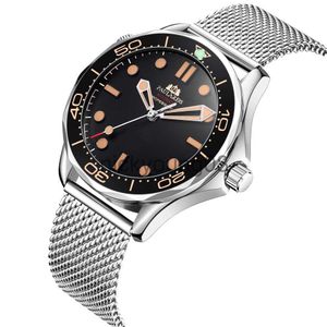 Montres-bracelets De Luxe Marque Automatique es Pour Hommes De Haute Qualité En Acier Inoxydable Mécanique Poignet Mode Plongée Mâle Horloge 2022 Meilleure Vente 0703