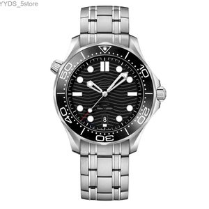 Horloges Luxe designer OMG sea 300m es kwaliteit 42 mm automatische saffier Roestvrij waterdicht montre de luxe met 240311