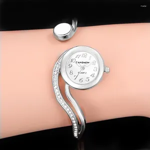 Montres-bracelets de luxe dame montre-bracelet bracelet femme femmes montres à quartz dames cristal amant montre luxe horloge