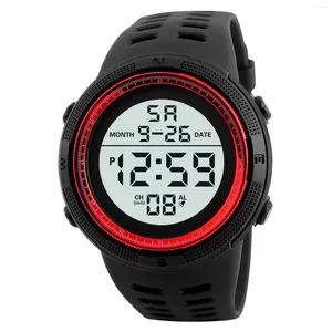 Horloges Luxe Heren Digitale LED Horloge Datum Sport Mannen Outdoor Elektronische Cronografo Mecanico Relojes Raros Originales Hombres